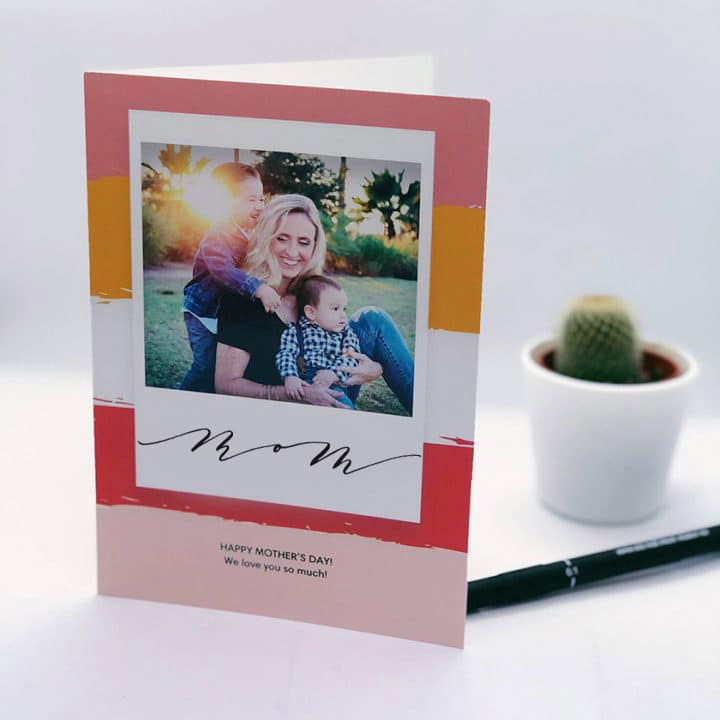 Create a unique Mother's Day card for Mom