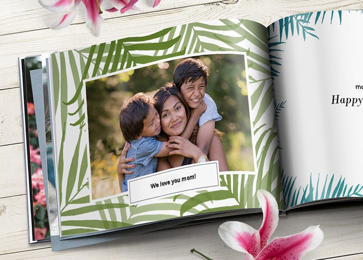 Create custom memory books for Mom