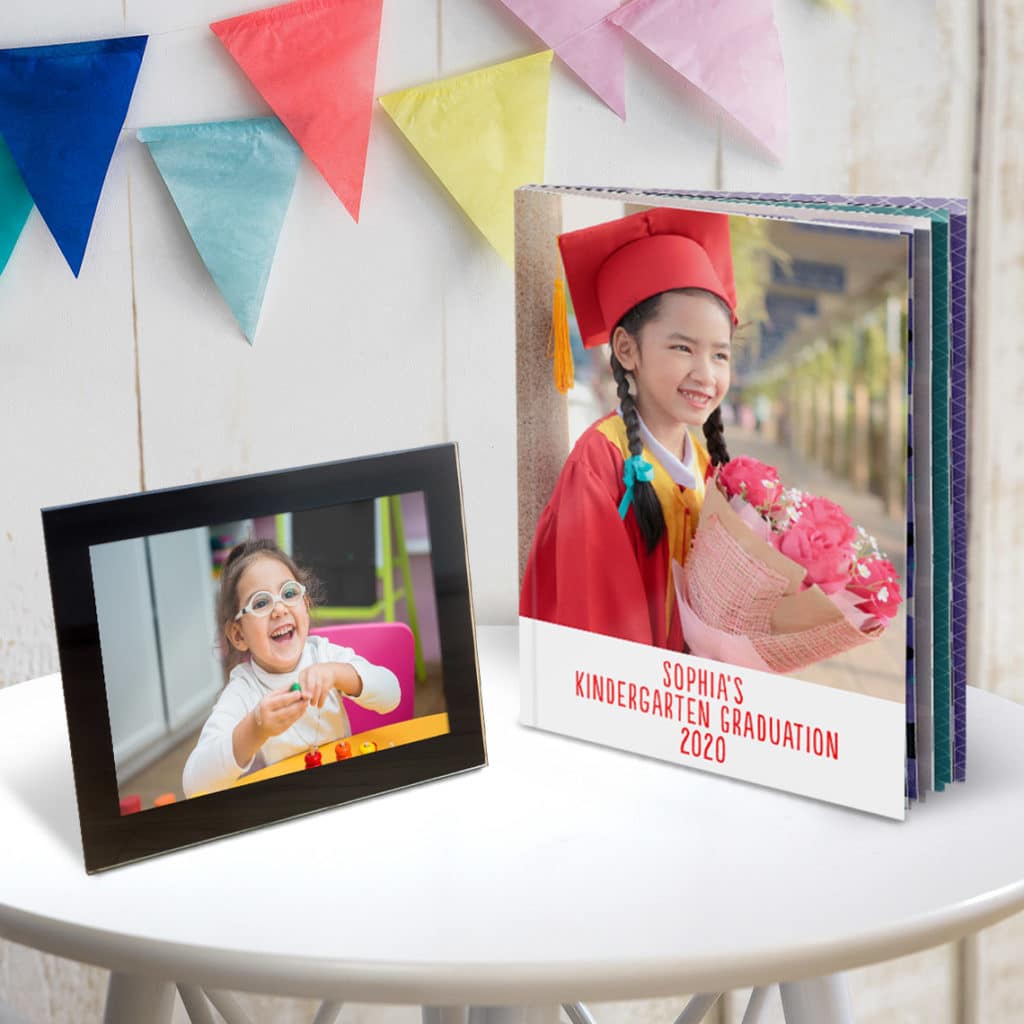Custom Kindergarten Graduation Photo Books and Photos make unique heirlooms of the future