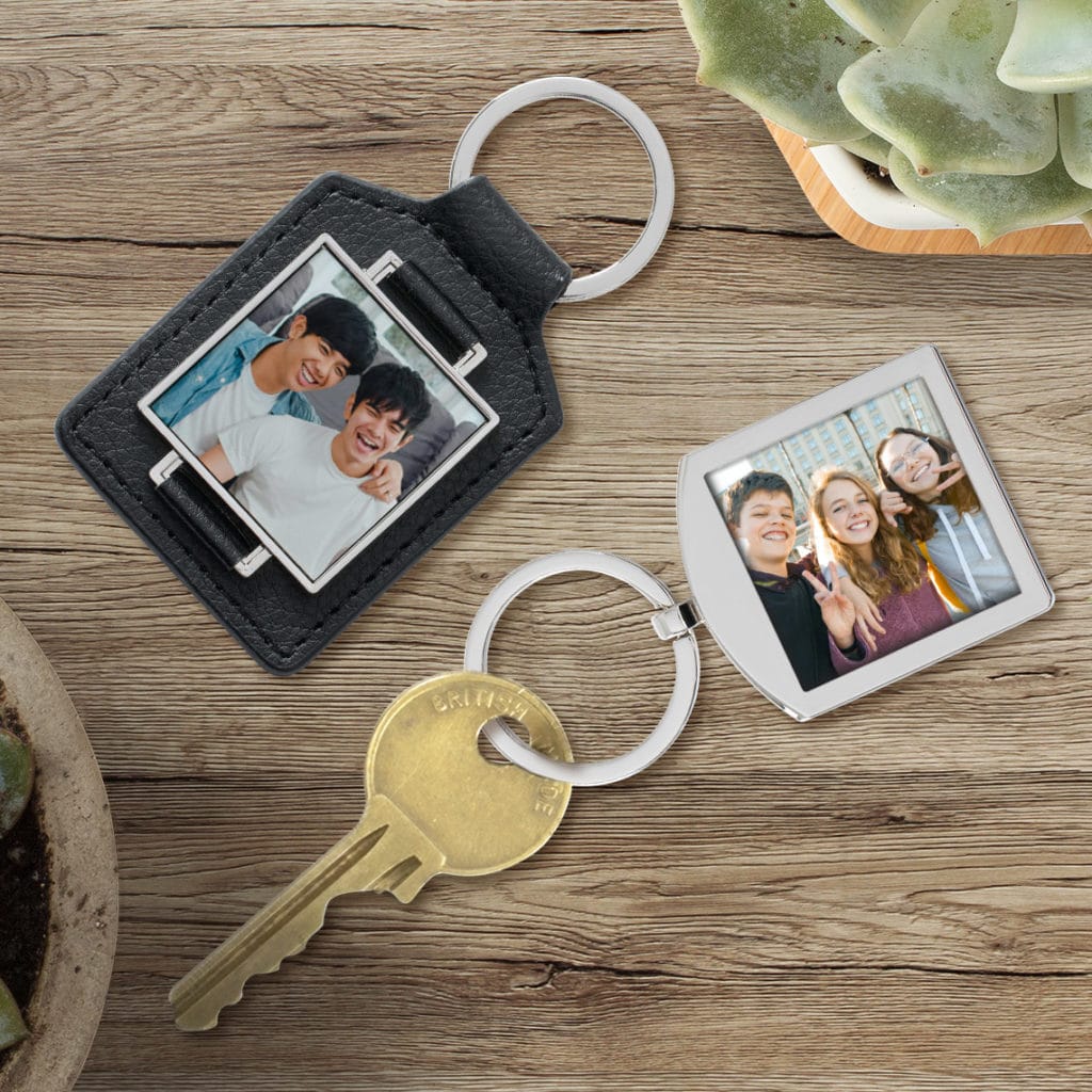 Create personalized keychains for your Graduates new dorm keys