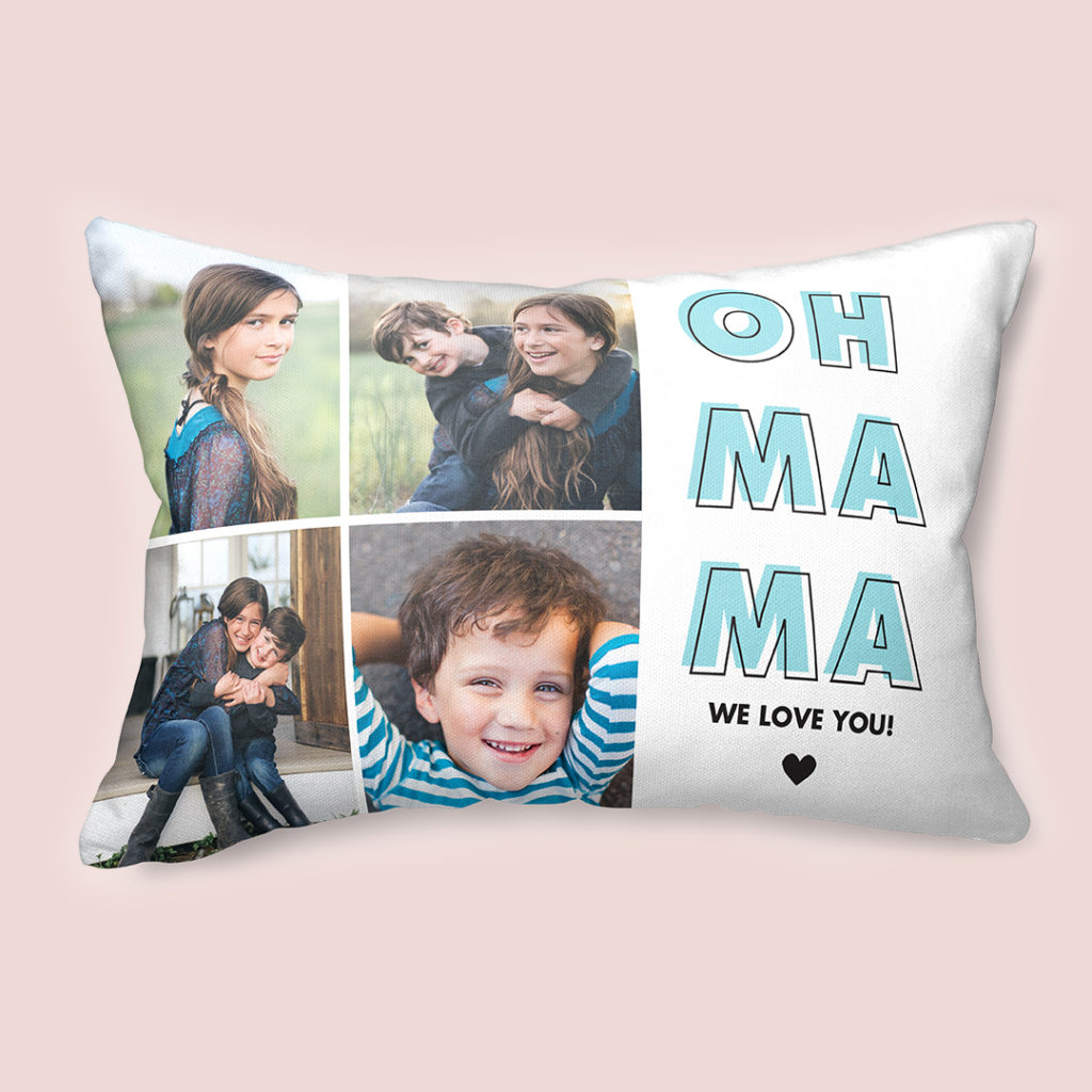 Custom Throw Pillow "Oh Mama"