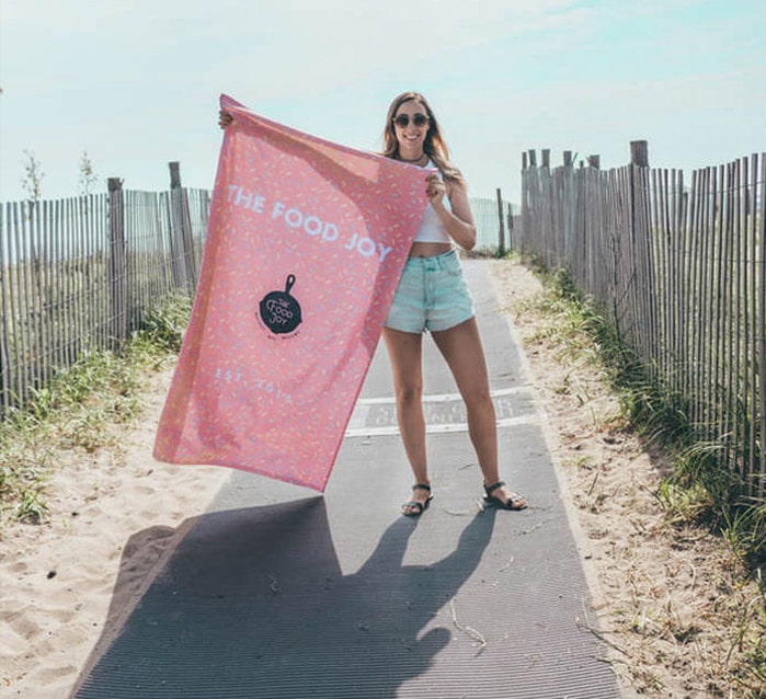 How to Create a One-of-a-Kind Beach Towel Like Our Favorite Bloggers