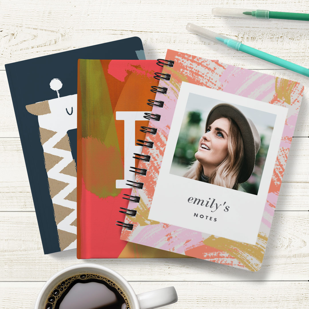 Get a Jump on New Year's Resolutions with Custom Notebooks and Journals