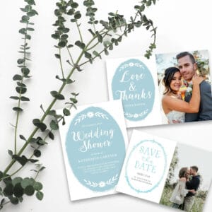 persoanlized wedding card designs
