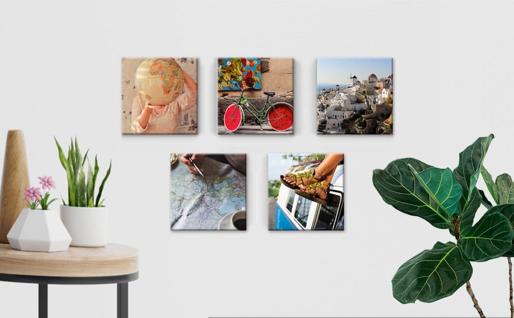 Photo Tile Gallery Wall