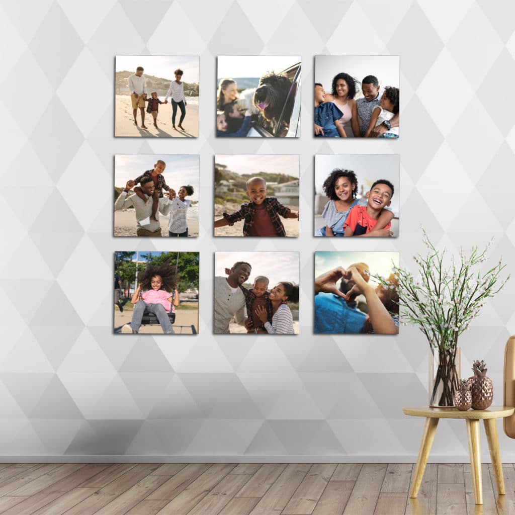 Photo Tile Gallery Wall