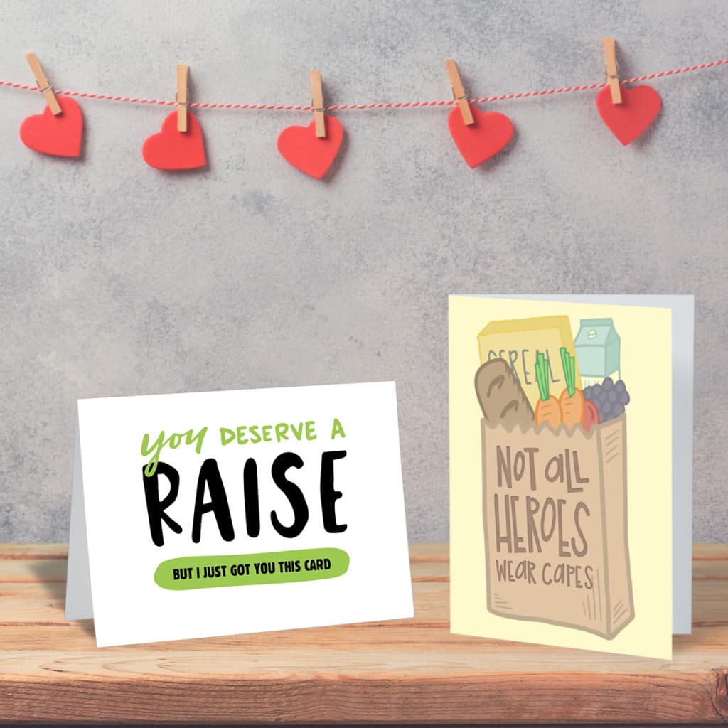 There are so many beautiful new thank you card designs to choose from, specifically for essential workers