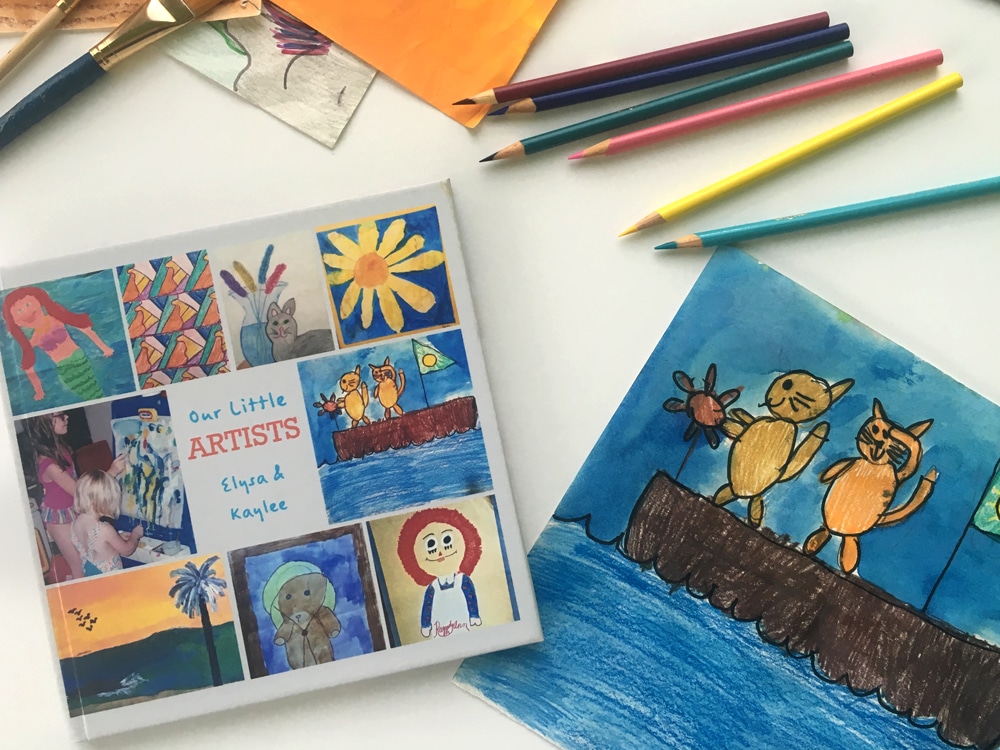 How-To Guide: Create a beautiful book featuring your kids’ artwork