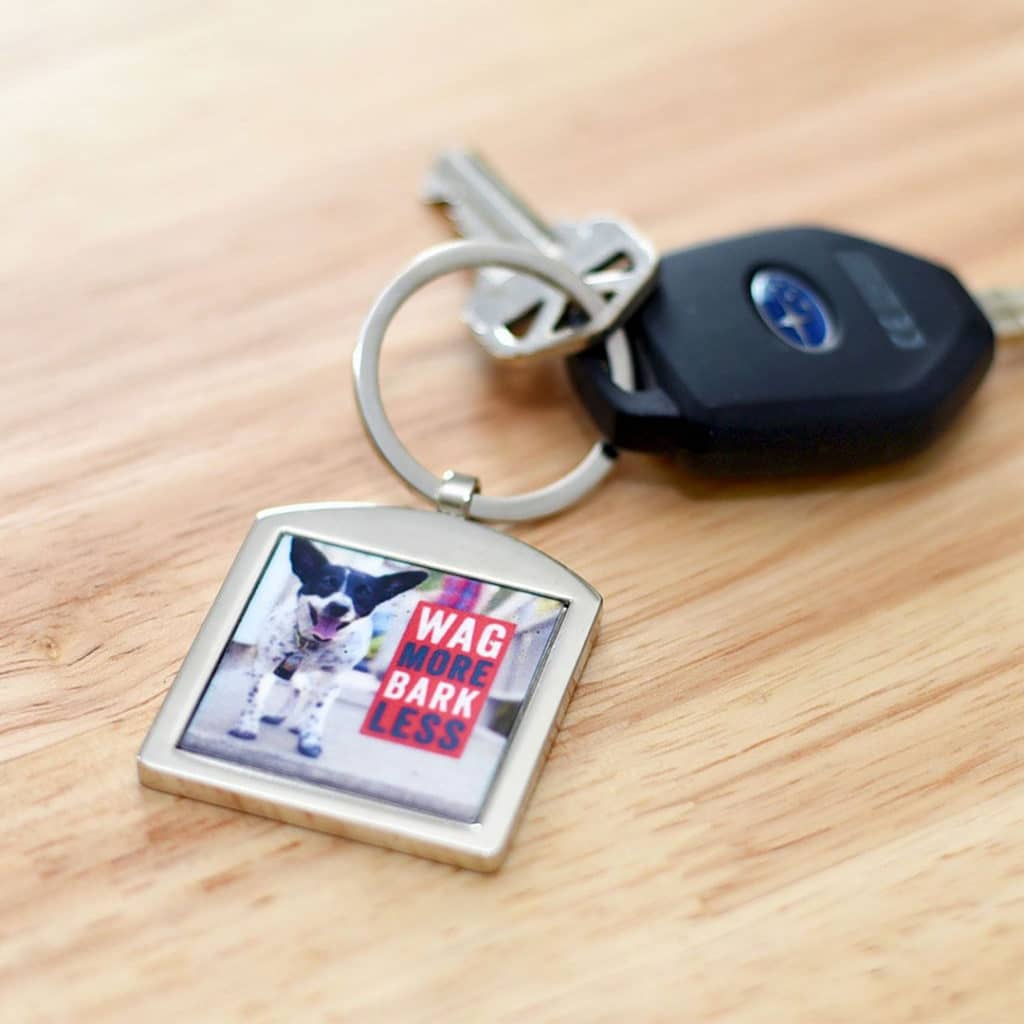 Put your pet photo on a keychain