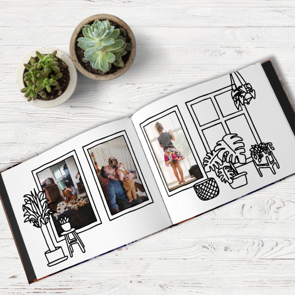 Color your favorite memories with the Social Distancing Photo Book