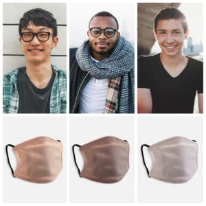 Customize face masks to match your skin tone