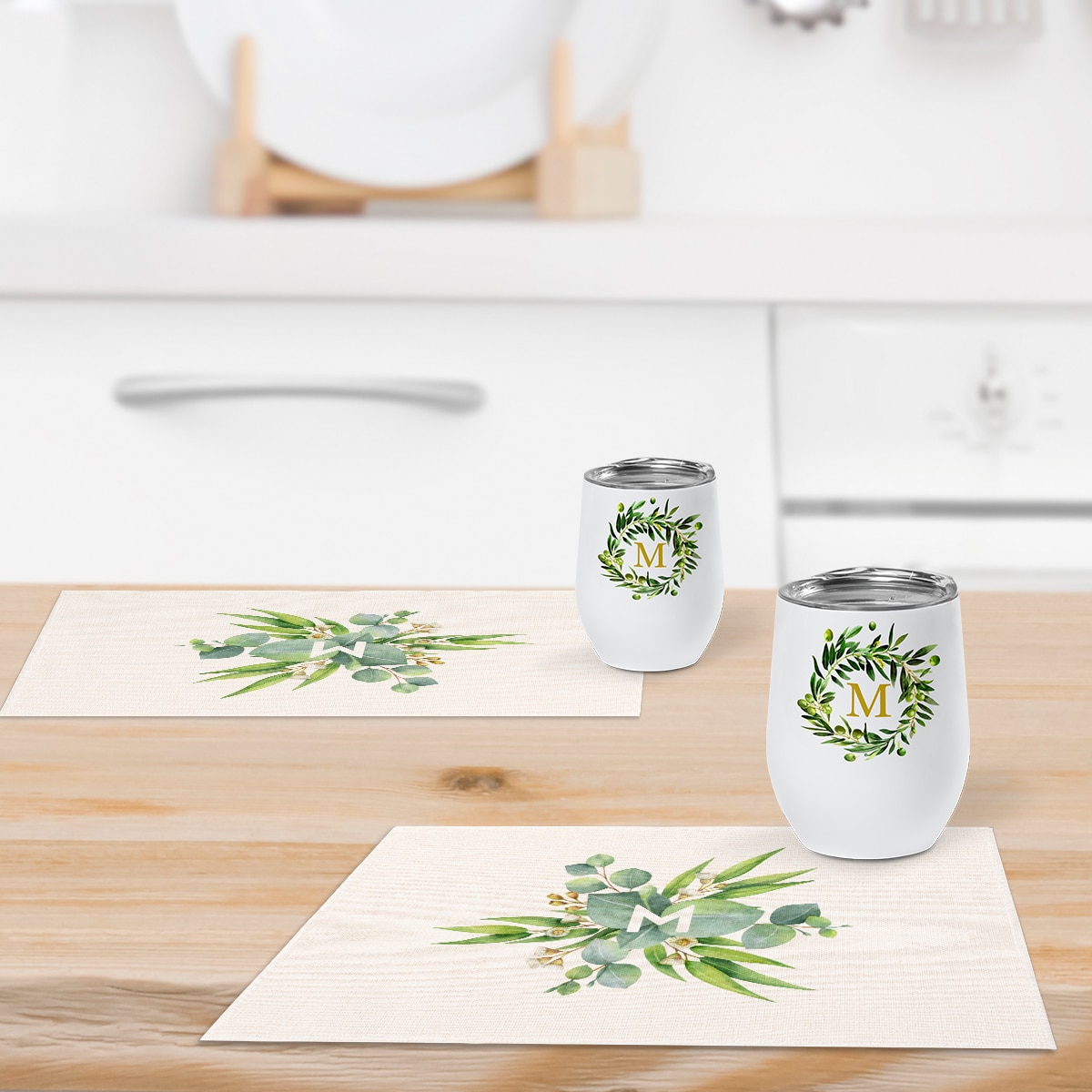 Customize your table with Snapfish personalized table and drinkware