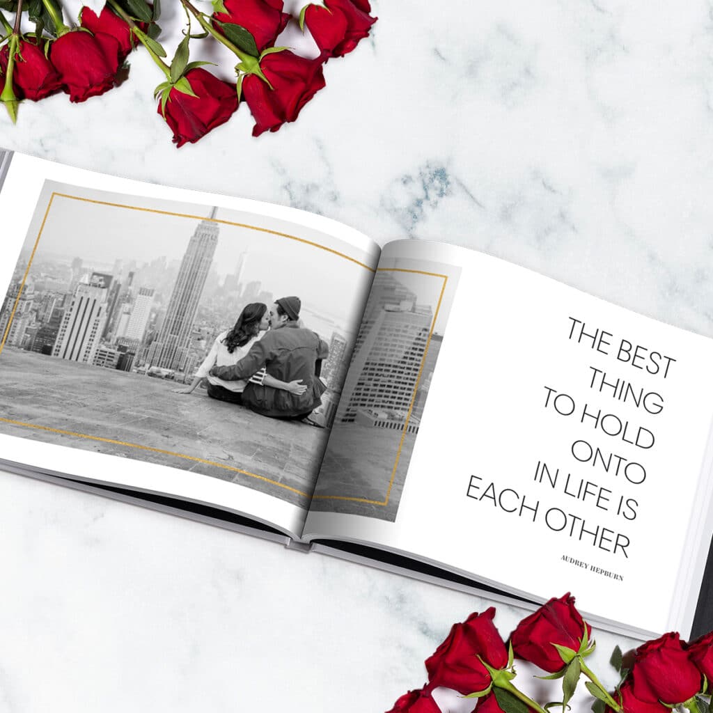 Custom Made Photo Book with Top Rated Reviews (Valentine 25% off)