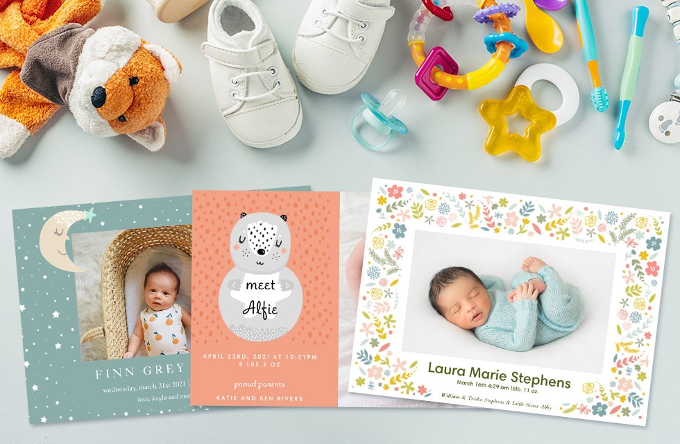 New Baby Announcement Wording Ideas | Snapfish US