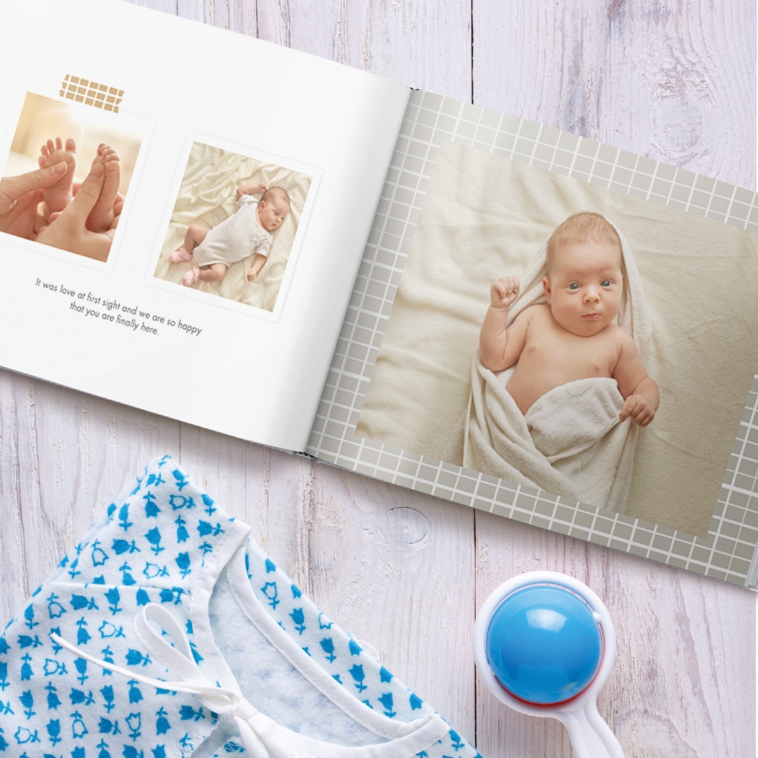 4 of the best photo book designs to showcase your new baby pictures