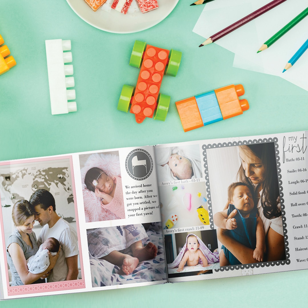 4 of the best photo book designs to showcase your new baby pictures