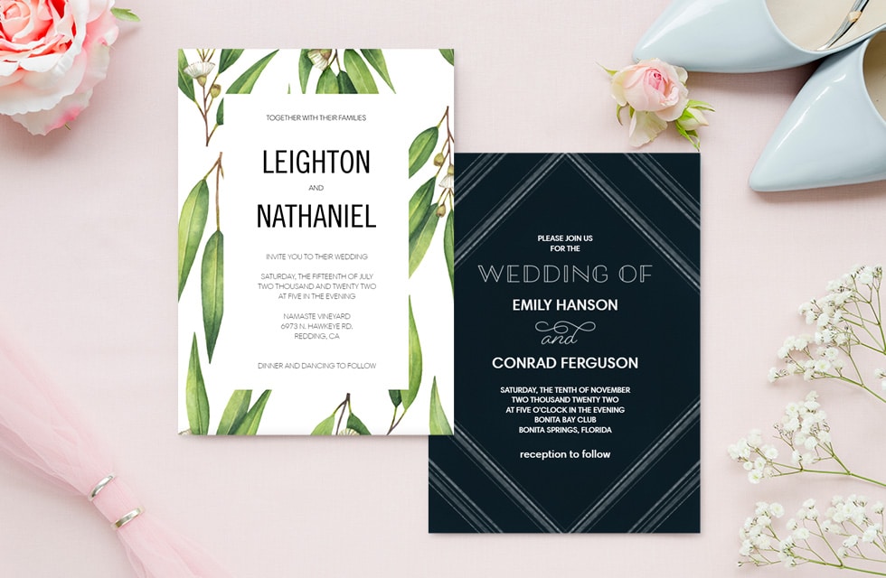 DIY Wedding Invitation Design Tips Snapfish US