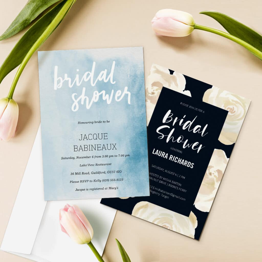Create Marching Bridal Shower Invites With Snapfish