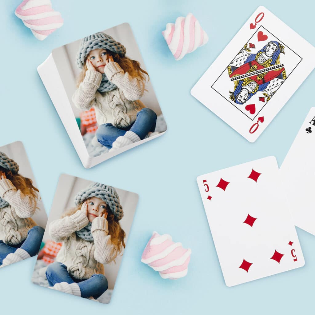Playing Cards customized with photos