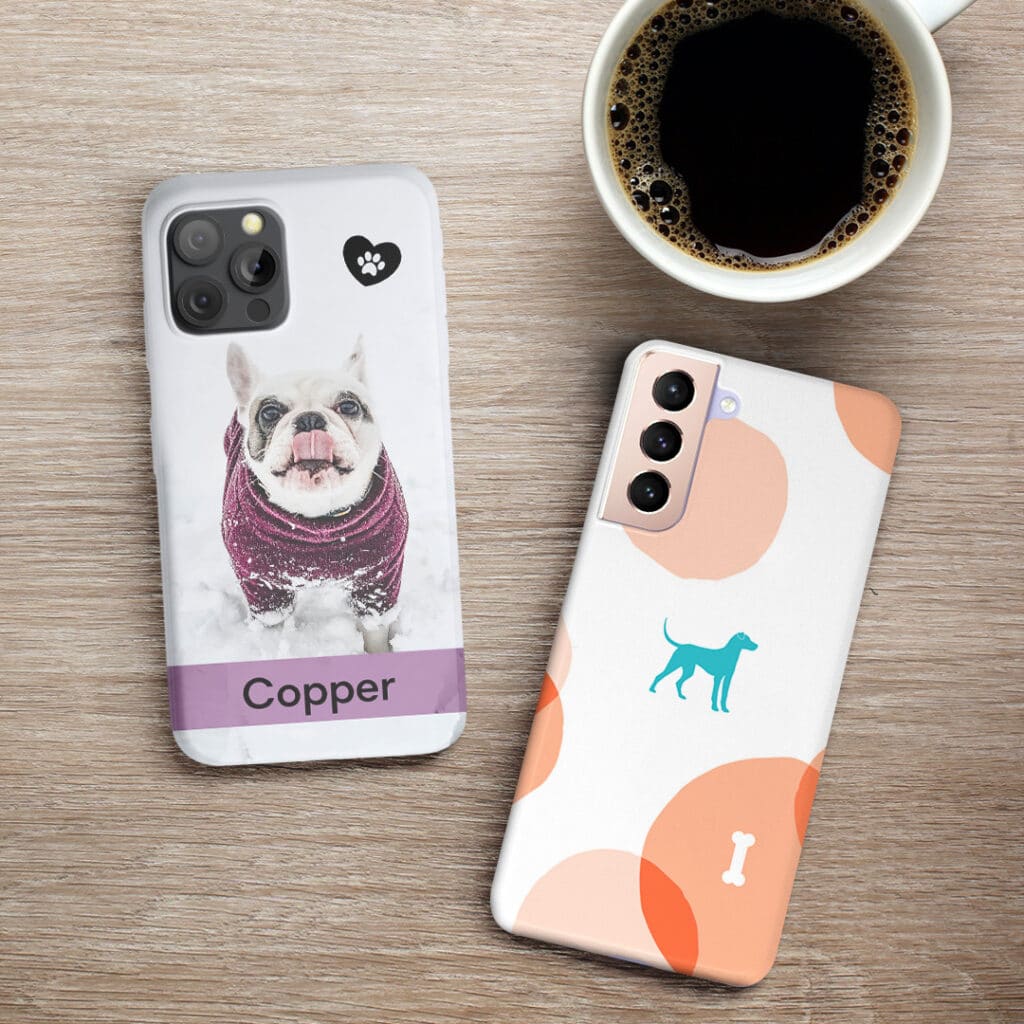 Personalize your own phone covers with pet pictures