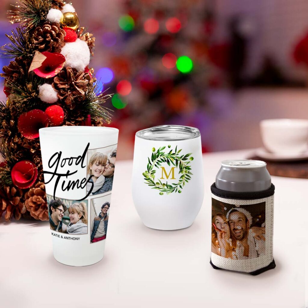 Print photos onto custom mugs and drinkware products with Snapfish