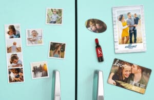 Meet the family of photo magnets - customize them within minutes using Snapfish