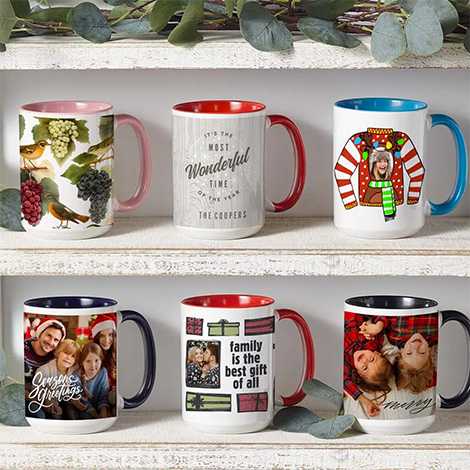 Print Pictures Onto Color Mugs With Snapfish