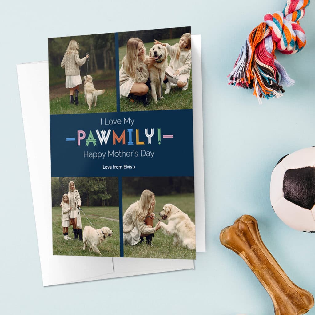 add photos to custom Mother's Day card designs and print with Snapfish