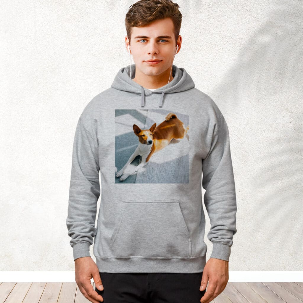 Full Photo Hooded Sweatshirt