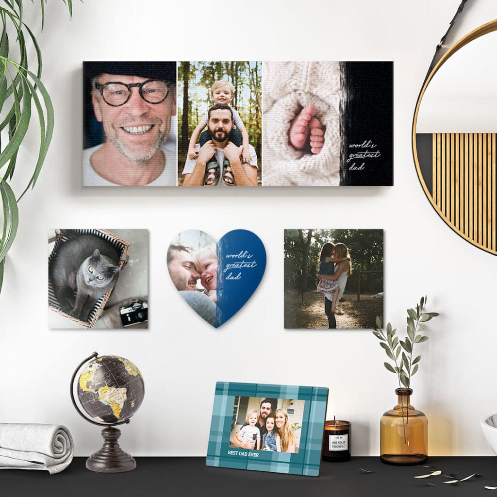 Personalized & Wonderful Wall & Tabletop Print Designs For Dad