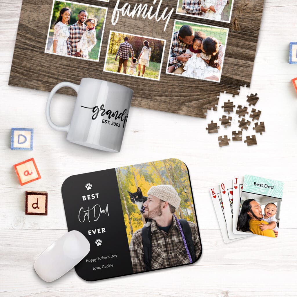 Create unique and cost effective Father's Day cards using photos in minutes with Snapfish