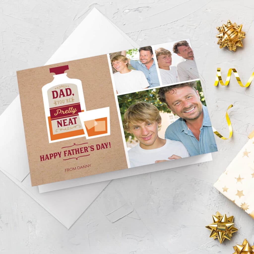 Create unique and cost effective Father's Day cards using photos in minutes with Snapfish