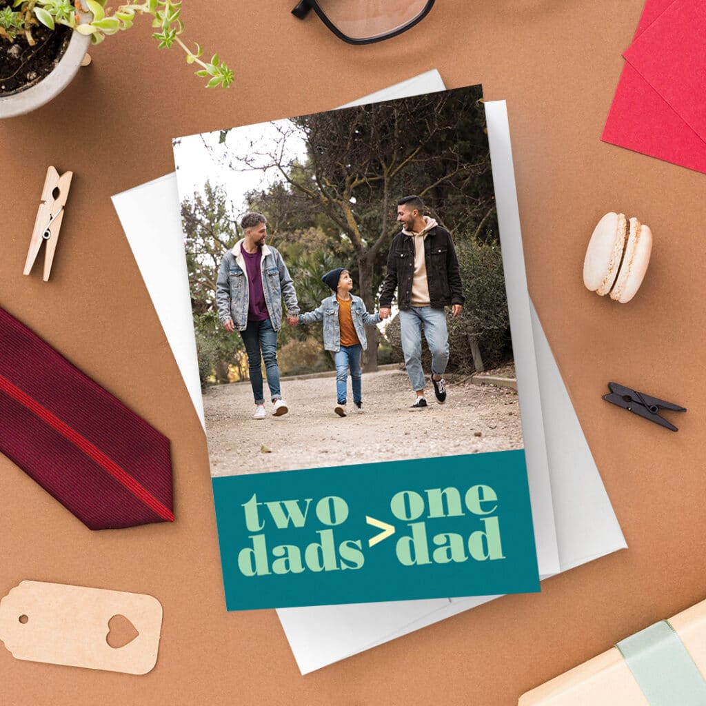 Create unique and cost effective Father's Day cards using photos in minutes with Snapfish