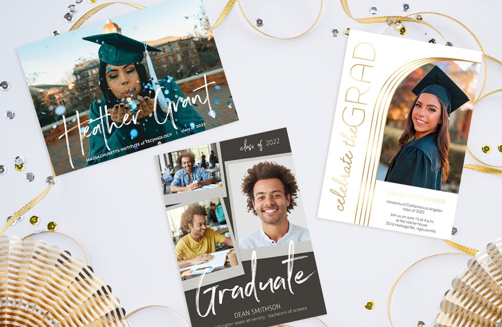 Congratulate & Celebrate Their Graduation With New Grad Card Designs