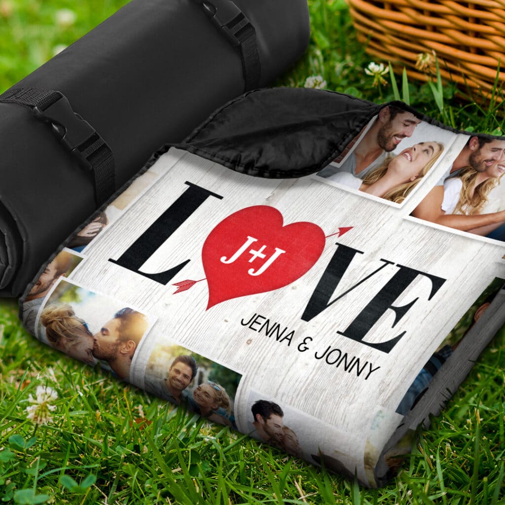 Customized sales picnic blanket