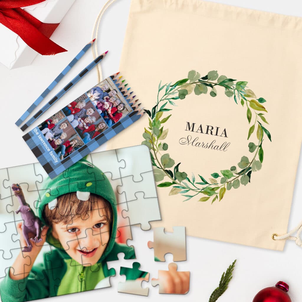 Create Custom Fun Puzzles + Gifts