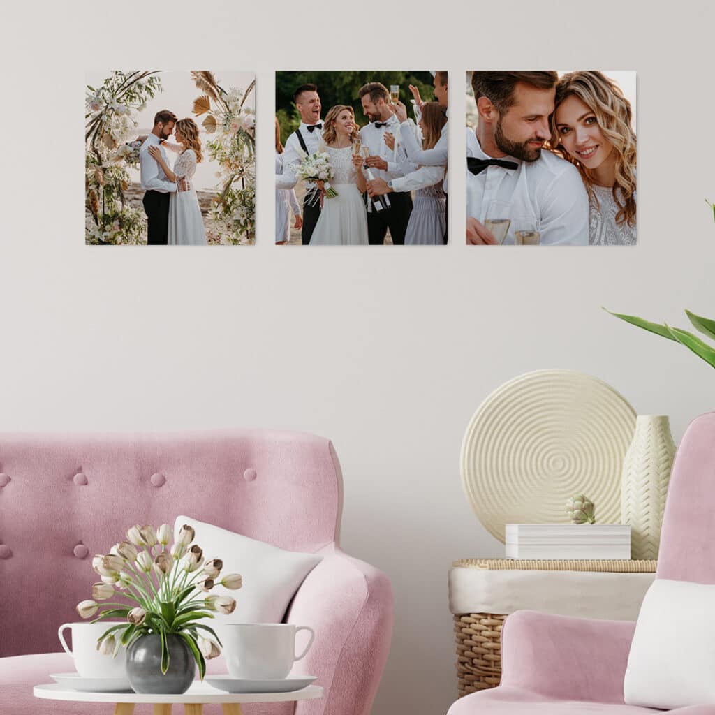 Unframed Standard Photo Tile key features: