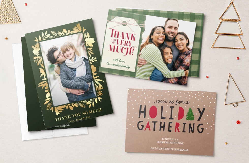 How to Get a Head Start on Your Christmas & Holiday Party Invitations & Thank You Cards