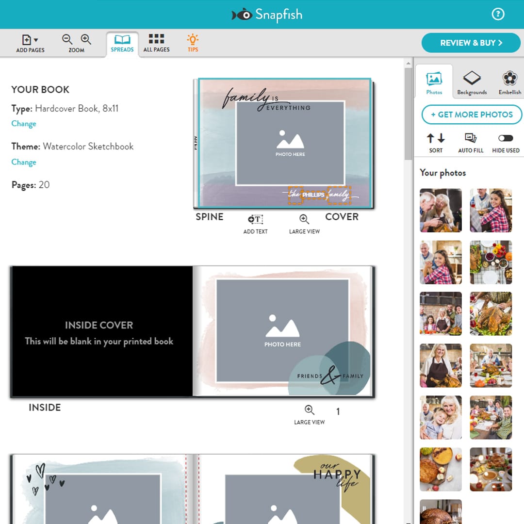 How To Make The Best Thanksgiving Photo Book Snapfish US