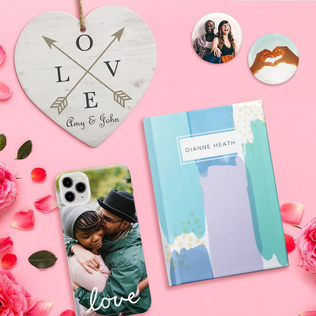 Heart Trivet "Arrow Love"  | Round magnet |
iPhone 12 Pro max case | Hardcover Journal "Pastel Watercolors"