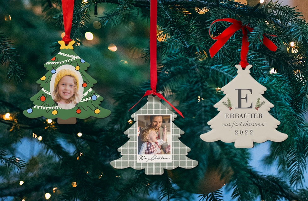 New For 2022: Custom Christmas Tree Ornament | Snapfish US